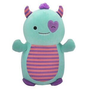 Squishmallow Leon the Monster 10" Hugmees 2024 UltraSoft Stuffed Toy Plush NWT